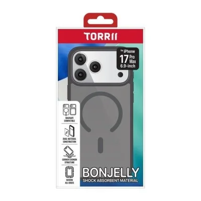Torrii Bonjelly (Magsafe Compatible) For Iphone 17 Pro Max (6.9&rdquo;) - Black